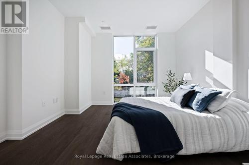 Primary Bedroom - 209 - 42 Mill Street, Halton Hills, ON - Indoor Photo Showing Bedroom