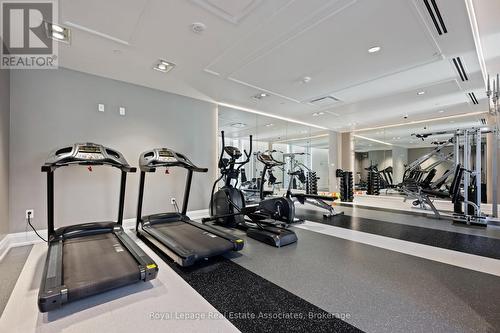 Fitness Centre - 209 - 42 Mill Street, Halton Hills, ON - Indoor Photo Showing Gym Room
