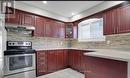 7736 Wildfern Drive, Mississauga, ON  - Indoor Photo Showing Kitchen With Double Sink 