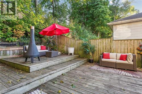 132 Queen Street W, Cambridge, ON - Outdoor With Deck Patio Veranda