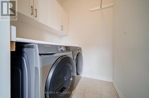 Samsung washer duo on 2nd floor - 71 Titan Trail, Markham, ON - Indoor Photo Showing Laundry Room