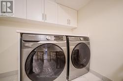 Samsung washer duo in basement - 