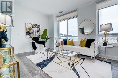 2208 - 18 Water Walk Drive, Markham, ON - Indoor Photo Showing Living Room