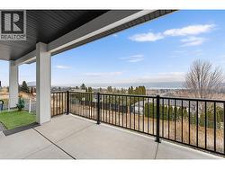 view from lower level covered patio - 