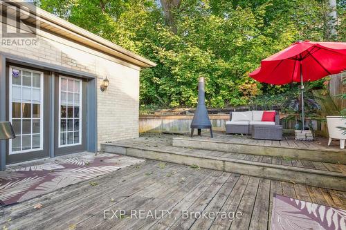 132 Queen Street W, Cambridge, ON - Outdoor With Deck Patio Veranda