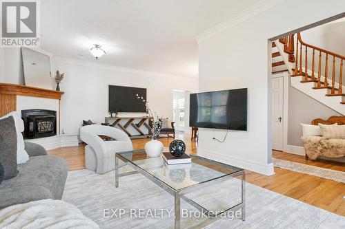132 Queen Street W, Cambridge, ON - Indoor Photo Showing Living Room With Fireplace