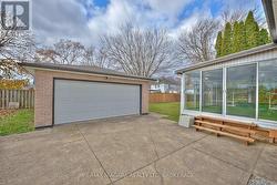 Detached Garage, Sunroom off back of home - 