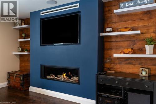 569 Rosseau Road, Hamilton, ON - Indoor With Fireplace