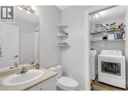 convenient half bath by the garage - 