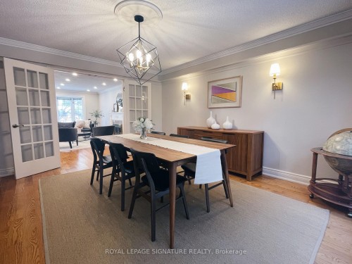 4086 Summit Court, Mississauga, ON - Indoor Photo Showing Dining Room