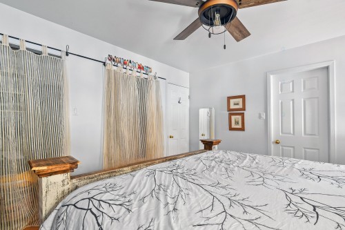 Chambre à coucher principale - 130 150E Avenue, Saint-Côme, QC - Indoor Photo Showing Bedroom