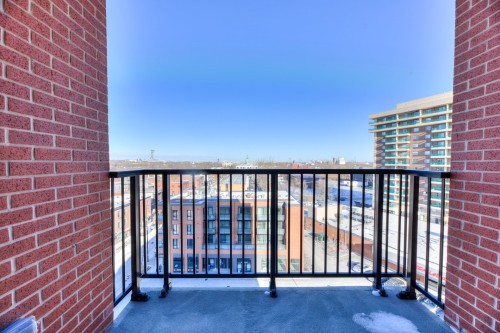 Balcony - 809-1971 Rue Du Havre, Montréal (Ville-Marie), QC - Outdoor