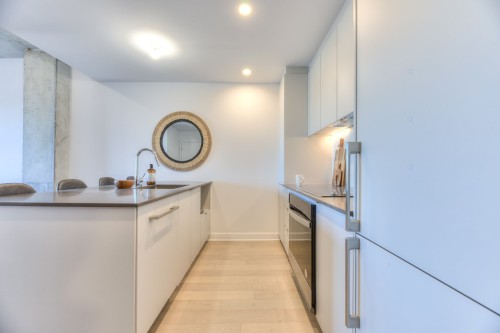 Kitchen - 809-1971 Rue Du Havre, Montréal (Ville-Marie), QC - Indoor Photo Showing Kitchen