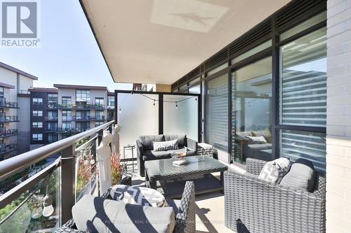 332 - 1575 Lakeshore Road W, Mississauga, ON - Outdoor With Balcony With Exterior