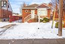 View of front of home featuring brick siding and a chimney - 773 Queensdale Avenue E, Hamilton, ON  - Outdoor 
