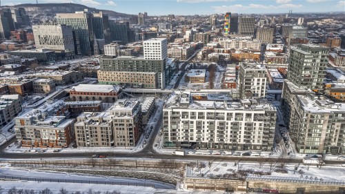 Aerial View - 901-801 Rue De La Commune E., Montréal (Ville-Marie), QC - Outdoor With View