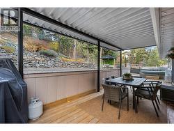 Covered deck space provides outdoor flex options. - 