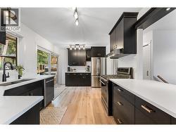 Updated kitchen - quartz countertops, cabinets, under-mount sink, lighting and appliances. - 