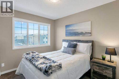 37 Silverado Saddle Avenue Sw, Calgary, AB - Indoor Photo Showing Bedroom