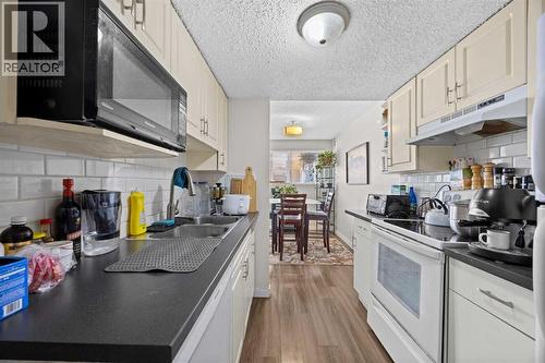 11254 6 Street Sw, Calgary, AB - Indoor Photo Showing Kitchen With Double Sink