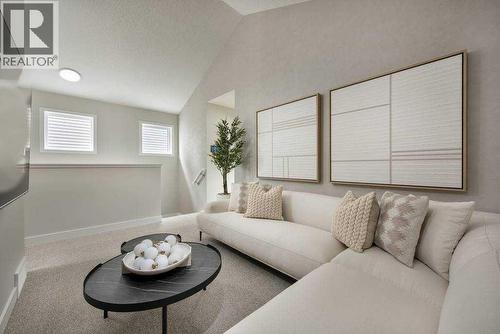 7079 Rangeview Avenue Se, Calgary, AB - Indoor Photo Showing Living Room