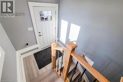 Stairway with wood finished floors - 