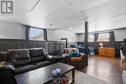 Lower Level Rec Room with Full Sized Windows - 