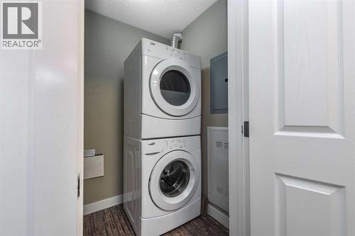 217, 7130 80 Avenue Ne, Calgary, AB - Indoor Photo Showing Laundry Room