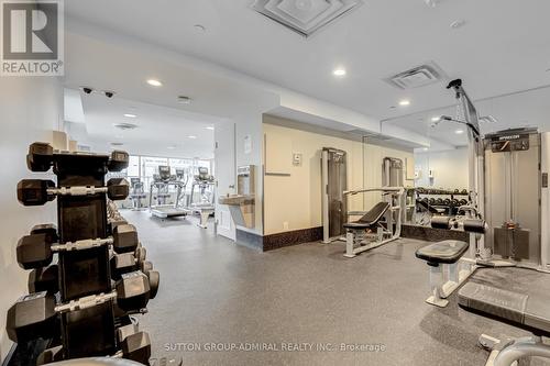723 - 1 King Street W, Toronto, ON - Indoor Photo Showing Gym Room