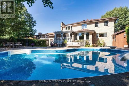 65 Woodcrest Road, Barrie, ON - Outdoor With In Ground Pool With Backyard