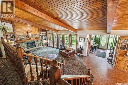 Norman And Maxine Gierl Yard Site, Leroy Rm No. 339, SK - Indoor With Fireplace