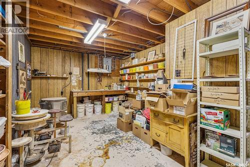 Norman And Maxine Gierl Yard Site, Leroy Rm No. 339, SK - Indoor Photo Showing Basement