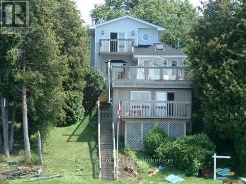 Rear Water Elevation - 460 - 5427 Young Street, Hamilton Township, ON - Outdoor With Deck Patio Veranda