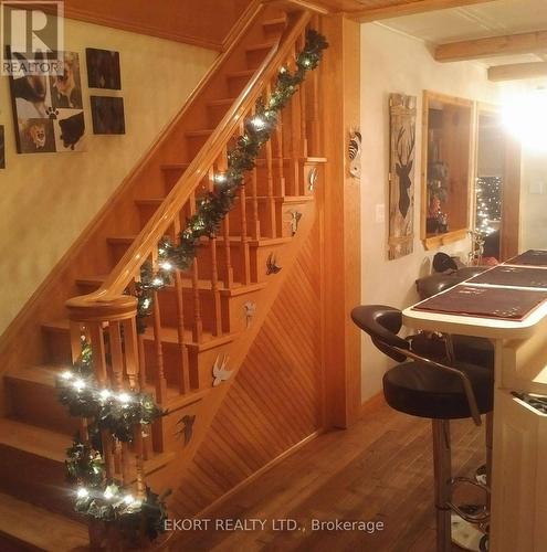 Real Wood Stairs to Upper Primary Level - 460 - 5427 Young Street, Hamilton Township, ON - Indoor Photo Showing Other Room