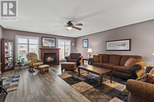 129 Wellbrook Avenue, Welland (Prince Charles), ON - Indoor Photo Showing Living Room With Fireplace
