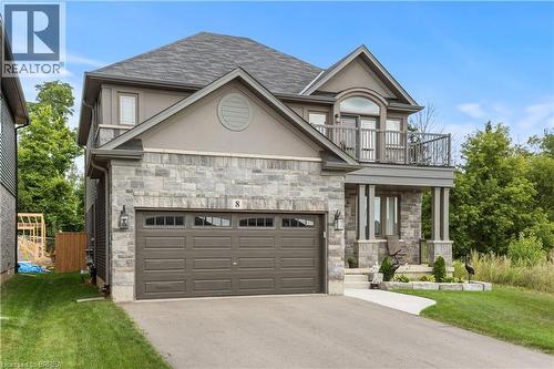 8 Lorne Card Drive, Paris, ON - Outdoor With Balcony With Facade
