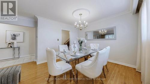 18 Brenham Crescent, Toronto, ON - Indoor Photo Showing Dining Room