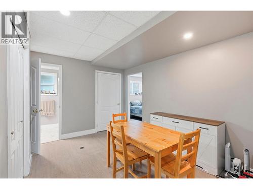 Lower Level-In Law Suite Dining Area - 4654 Spurraway Road, Kamloops, BC - Indoor