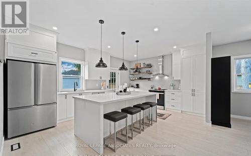 179 Church Street, Georgina, ON - Indoor Photo Showing Kitchen With Stainless Steel Kitchen With Upgraded Kitchen