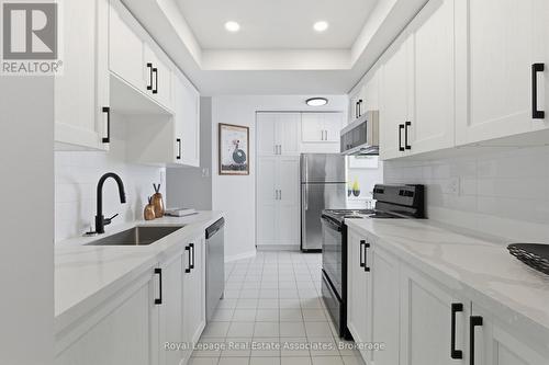 Renovated Kitchen (2025) - 1004 - 10 Malta Avenue, Brampton, ON - Indoor Photo Showing Kitchen