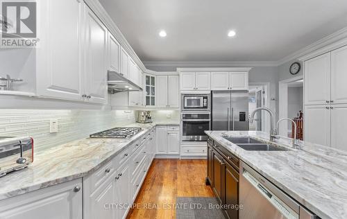 163 Johnston Avenue, Toronto, ON - Indoor Photo Showing Kitchen With Double Sink With Upgraded Kitchen