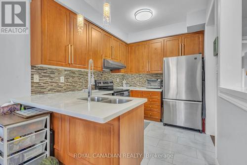 6 Mediterra Drive, Vaughan, ON - Indoor Photo Showing Kitchen With Stainless Steel Kitchen With Double Sink