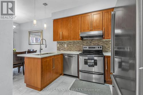 6 Mediterra Drive, Vaughan, ON - Indoor Photo Showing Kitchen With Stainless Steel Kitchen With Double Sink
