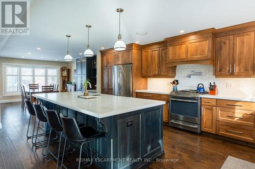 569 Rosseau Road, Hamilton, ON - Indoor Photo Showing Kitchen With Upgraded Kitchen