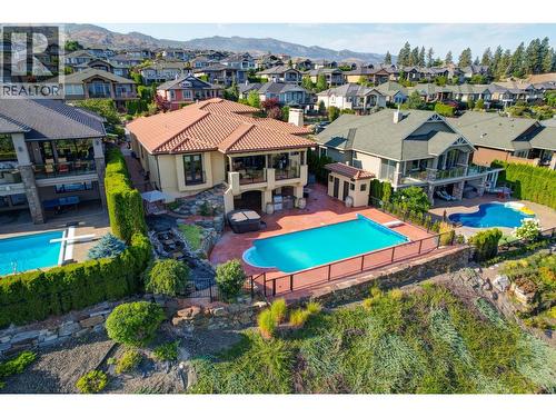 660 Almandine Court, Kelowna, BC - Outdoor With In Ground Pool With View