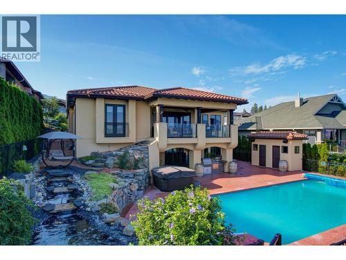 660 Almandine Court, Kelowna, BC - Outdoor With In Ground Pool
