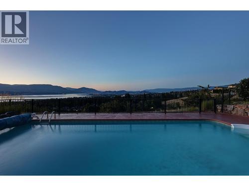 660 Almandine Court, Kelowna, BC - Outdoor With In Ground Pool With View