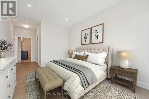 1007 - 71 Wyndham Street S, Guelph (St. Patrick'S Ward), ON - Indoor Photo Showing Bedroom