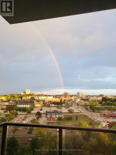 1007 - 71 Wyndham Street S, Guelph (St. Patrick'S Ward), ON - Outdoor With Balcony With View