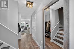 Front hallway leading to living room - 